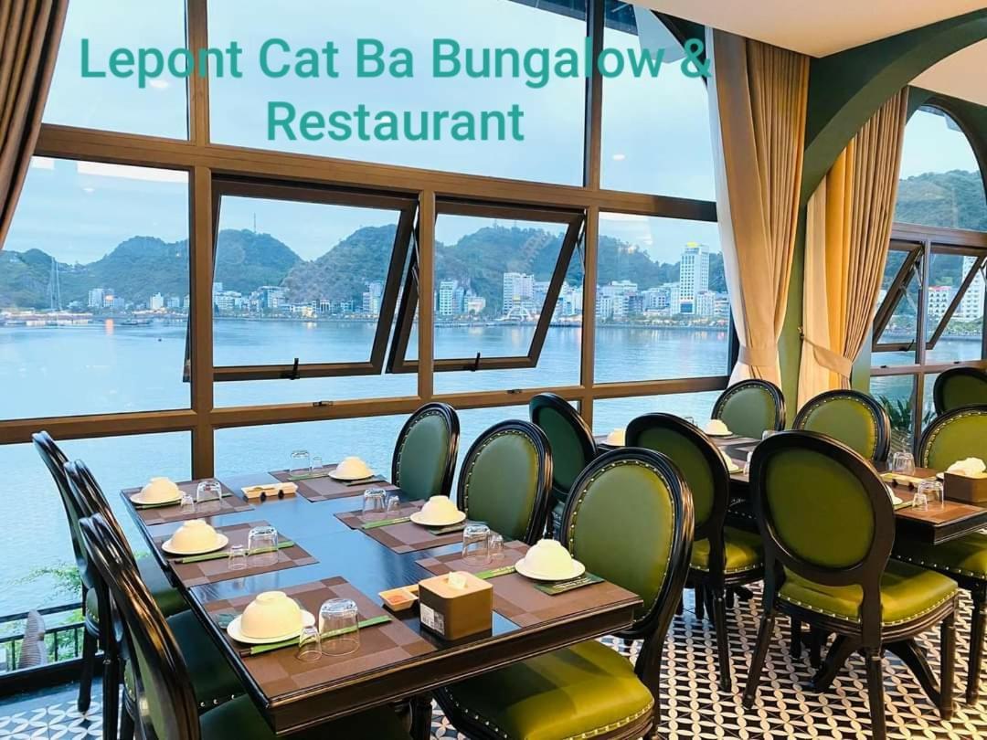 Lepont Cat Ba Bungalow Dong Khe Sau Exteriér fotografie